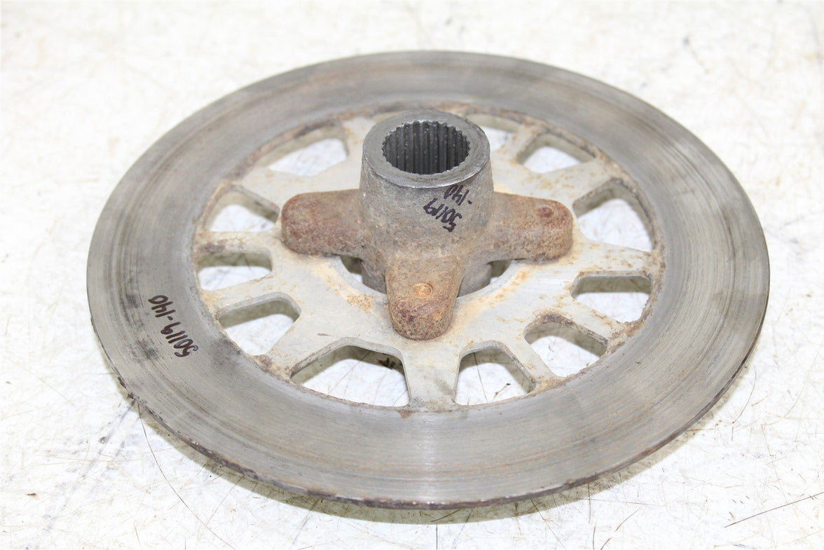 1995 Yamaha Wolverine 350 4x4 Rear Brake Rotor Mount Hub w/ Disc 50119