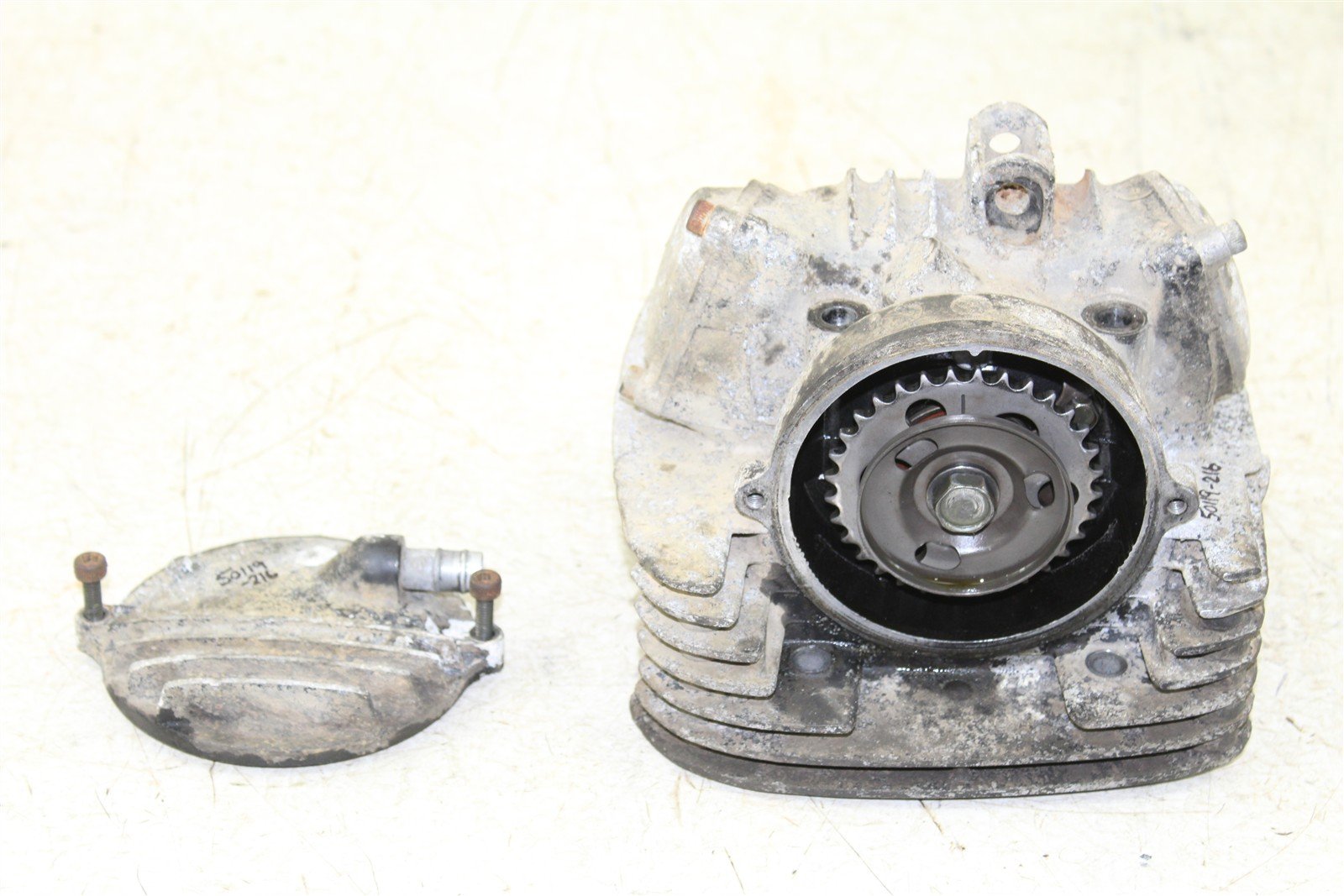 1995 Yamaha Wolverine 350 4x4 Cylinder Head Valve Cover Intake Exhaust 50119