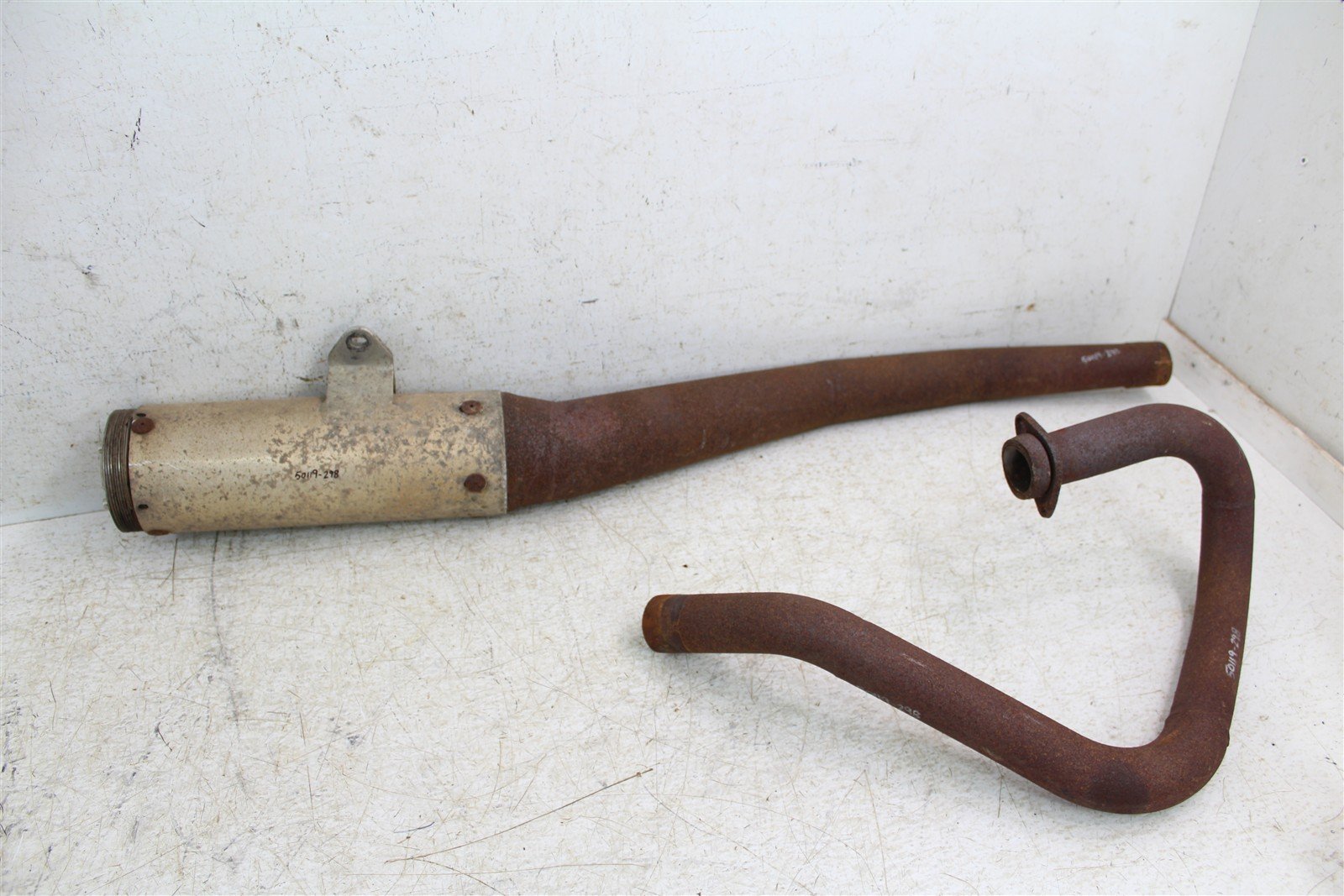 1995 Yamaha Wolverine 350 4x4 Supertrap Exhaust Head Pipe Silencer Muffler 50119