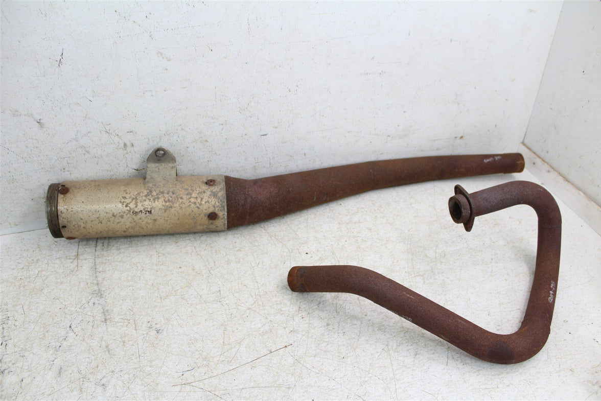 1995 Yamaha Wolverine 350 4x4 Supertrap Exhaust Head Pipe Silencer Muffler 50119
