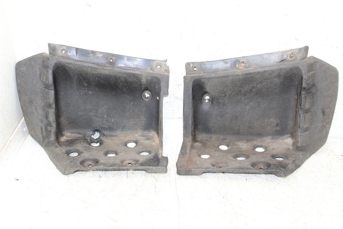 1995 Yamaha Wolverine 350 4x4 Plastic Heel Guards Guard Set 50119