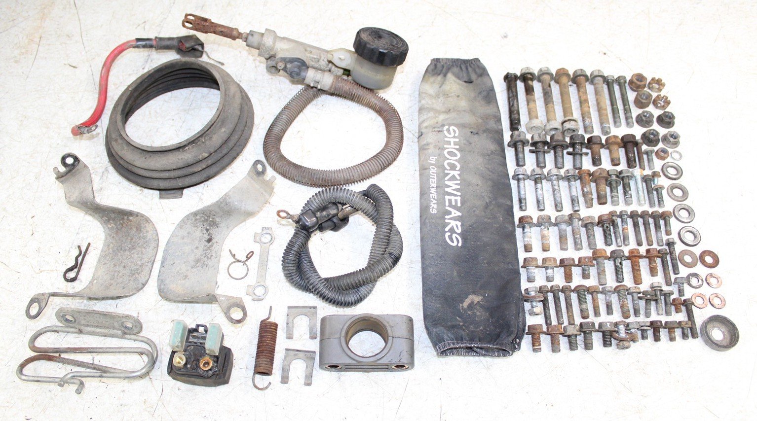 1995 Yamaha Wolverine 350 4x4 Chassis Bolt Kit Hardware Mount Bracket Wire 50119