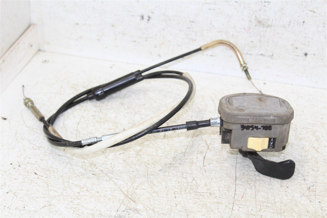 2001 Polaris Xplorer 400 4x4 Throttle Lever Housing w/ Cable 34154