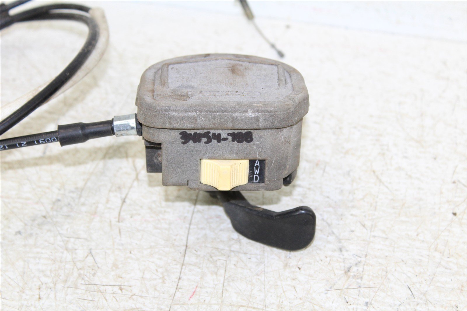 2001 Polaris Xplorer 400 4x4 Throttle Lever Housing w/ Cable 34154