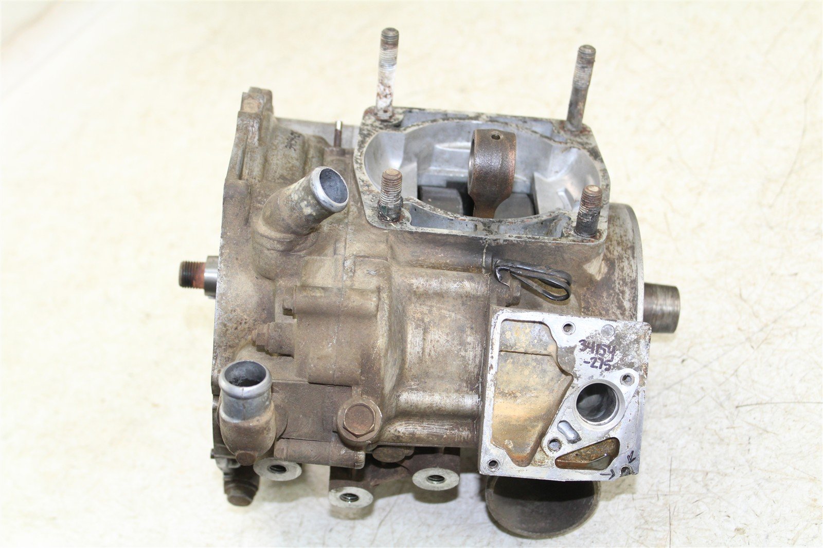 2001 Polaris Xplorer 400 4x4 Engine Bottom Lower End Cases Crankshaft 34154