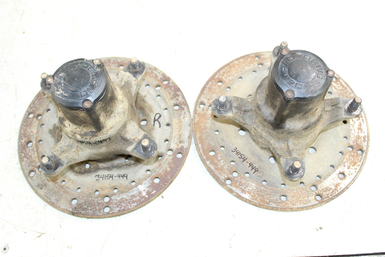 2001 Polaris Xplorer 400 4x4 Front Hubs Brake Rotors 34154