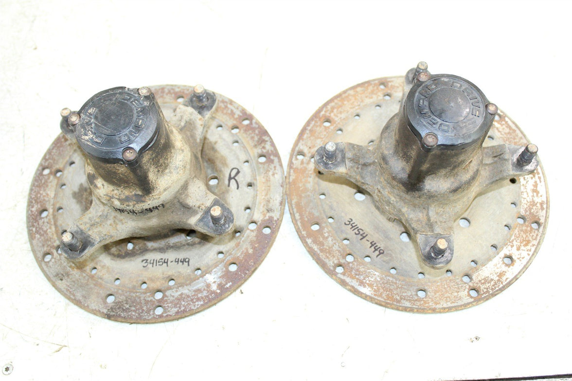 2001 Polaris Xplorer 400 4x4 Front Hubs Brake Rotors 34154