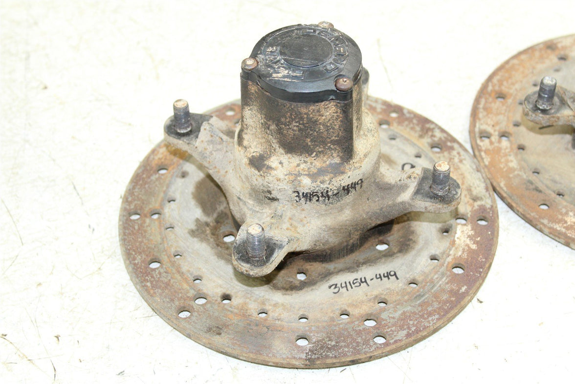 2001 Polaris Xplorer 400 4x4 Front Hubs Brake Rotors 34154