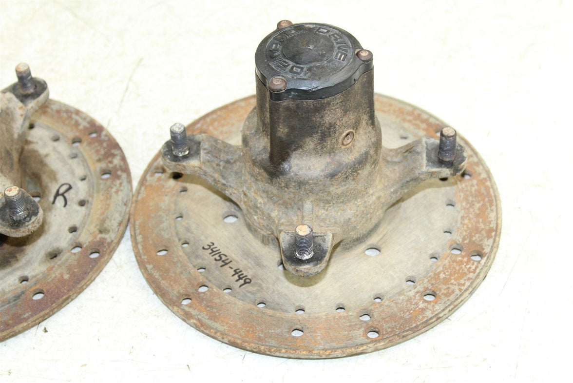 2001 Polaris Xplorer 400 4x4 Front Hubs Brake Rotors 34154