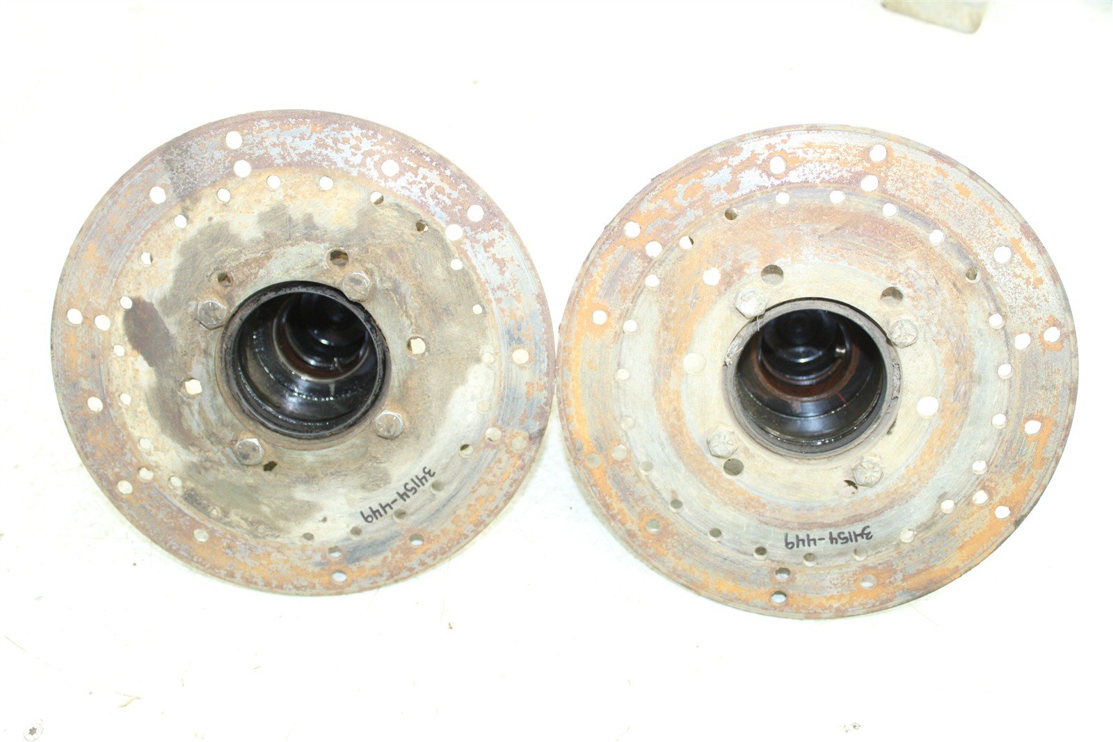 2001 Polaris Xplorer 400 4x4 Front Hubs Brake Rotors 34154