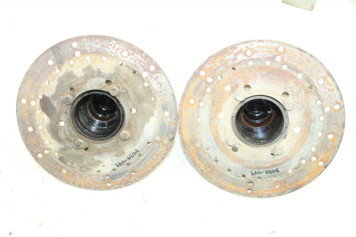 2001 Polaris Xplorer 400 4x4 Front Hubs Brake Rotors 34154