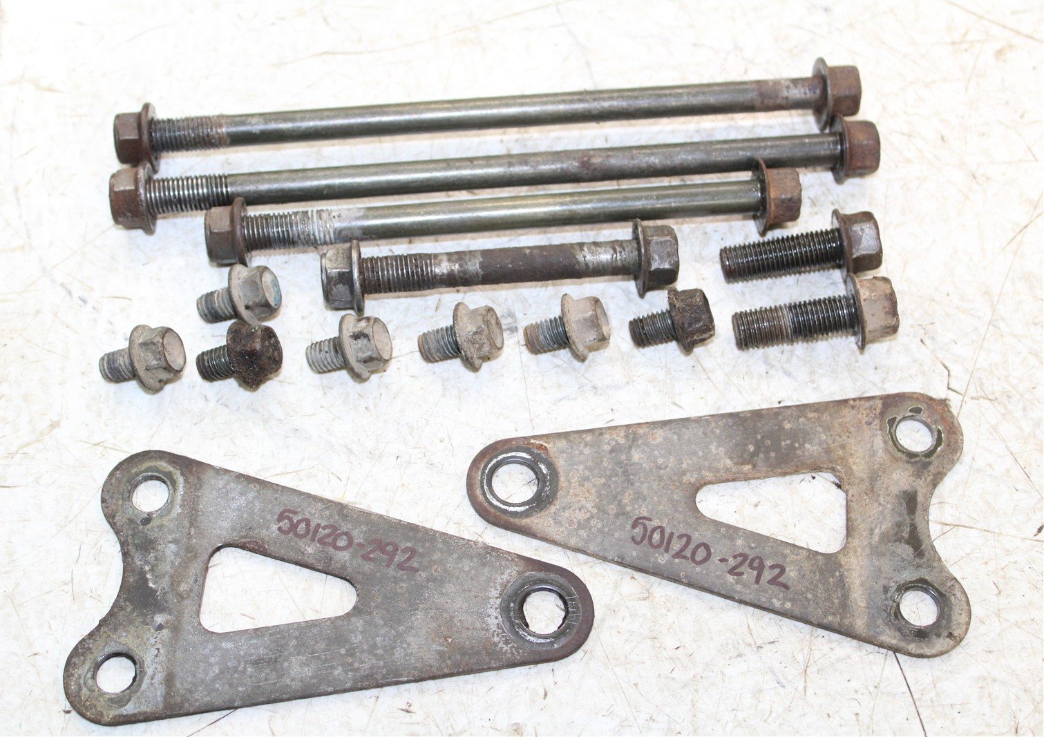 1998 Yamaha Grizzly 600 4x4 Engine Mounts Motor Brackets 50120