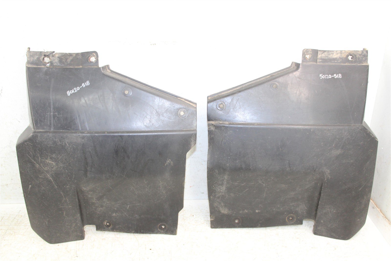 1998 Yamaha Grizzly 600 4x4 Rear Mud Flaps Kick Plate Shields 50120