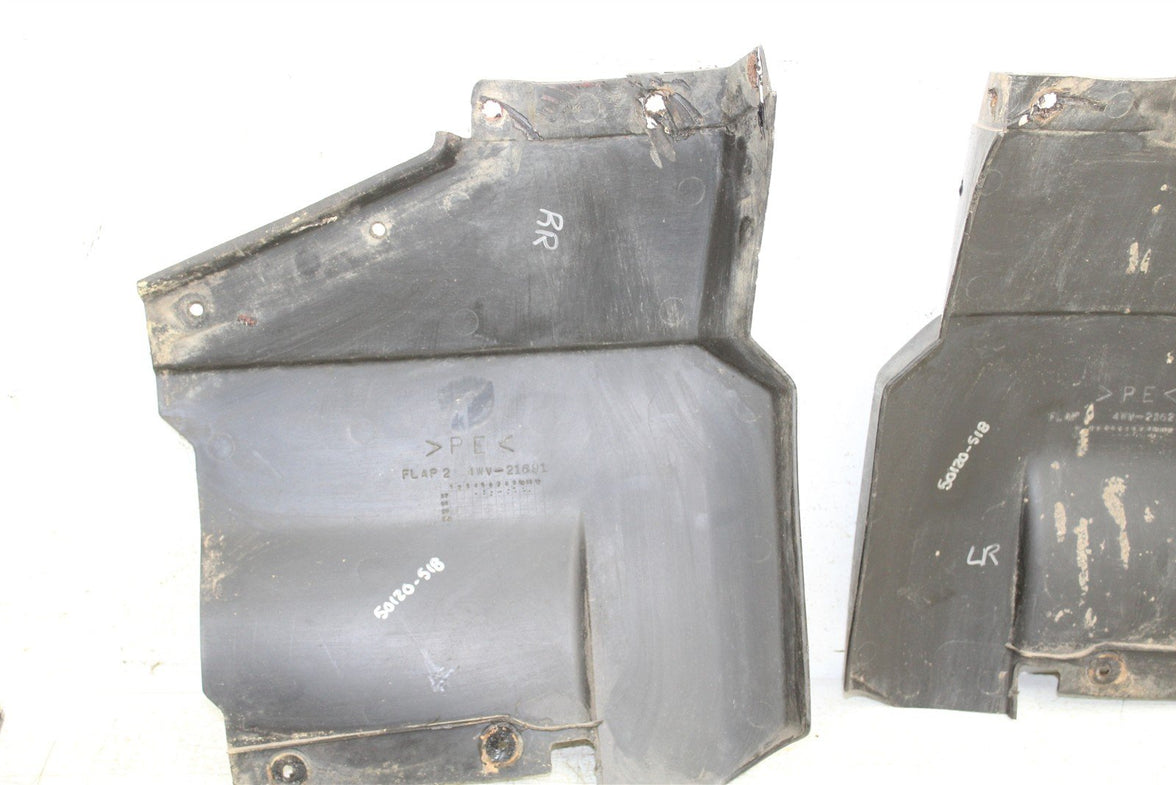 1998 Yamaha Grizzly 600 4x4 Rear Mud Flaps Kick Plate Shields 50120