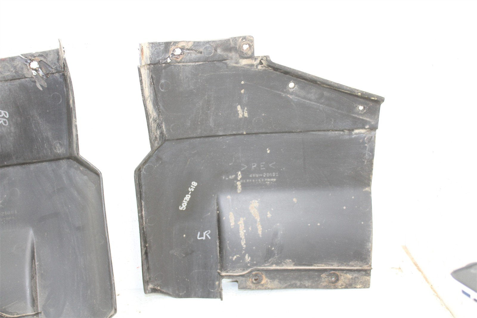 1998 Yamaha Grizzly 600 4x4 Rear Mud Flaps Kick Plate Shields 50120