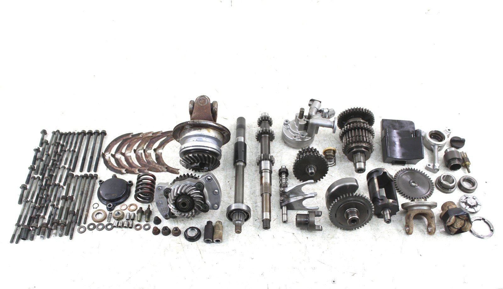 1998 Yamaha Grizzly 600 4x4 Transmission Gears Shift Shaft Forks Drum 50120