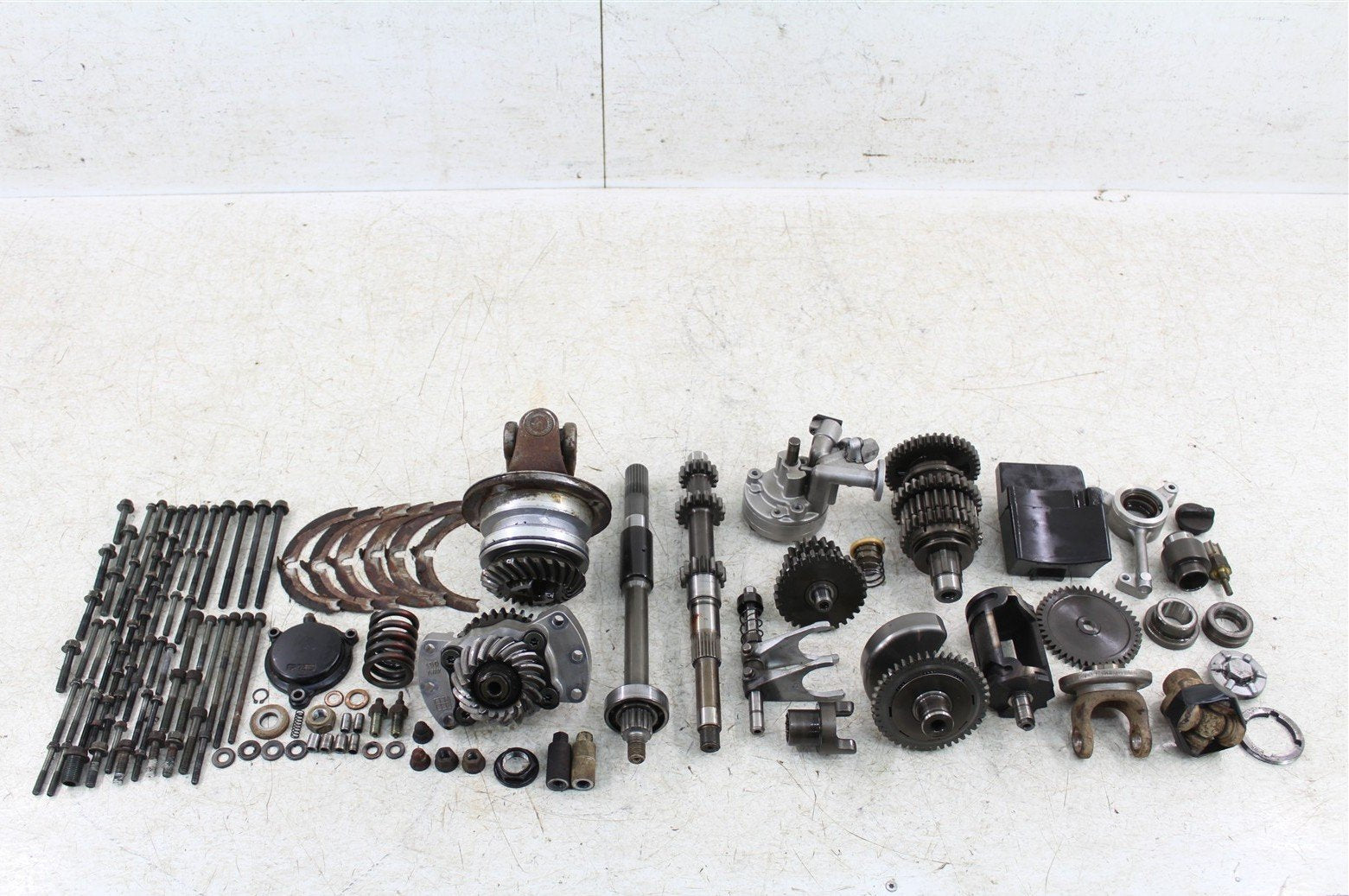 1998 Yamaha Grizzly 600 4x4 Transmission Gears Shift Shaft Forks Drum 50120