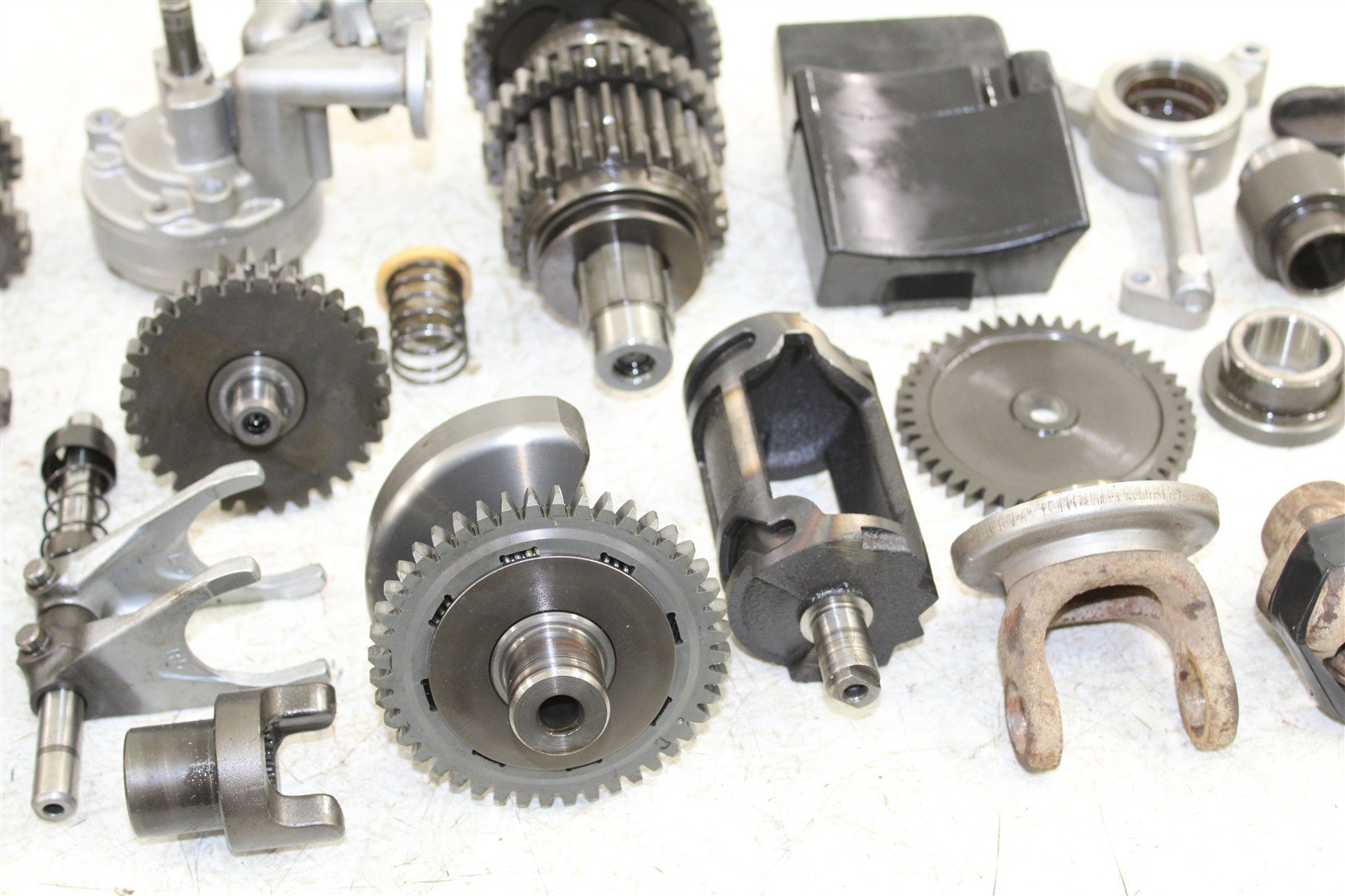 1998 Yamaha Grizzly 600 4x4 Transmission Gears Shift Shaft Forks Drum 50120