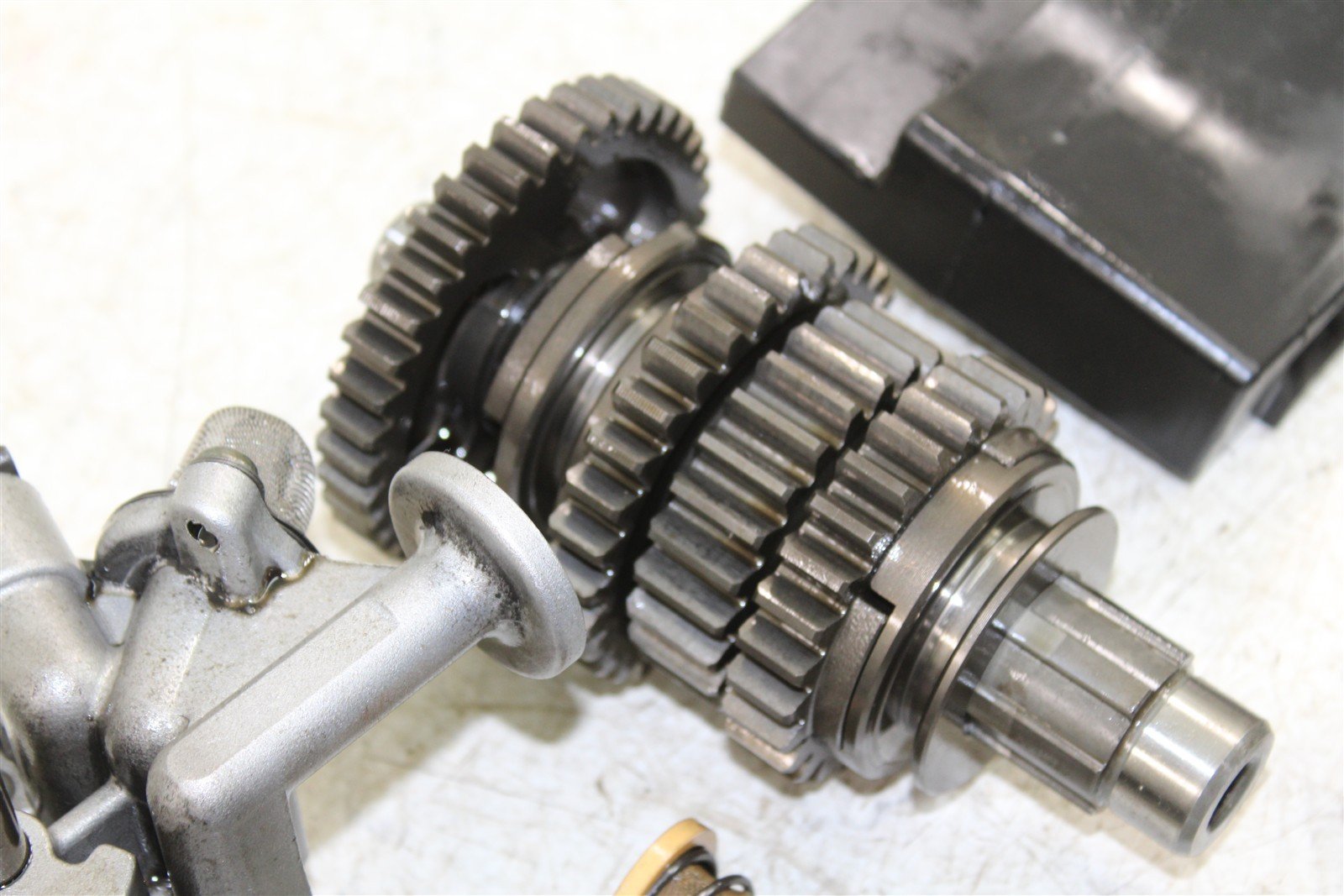 1998 Yamaha Grizzly 600 4x4 Transmission Gears Shift Shaft Forks Drum 50120
