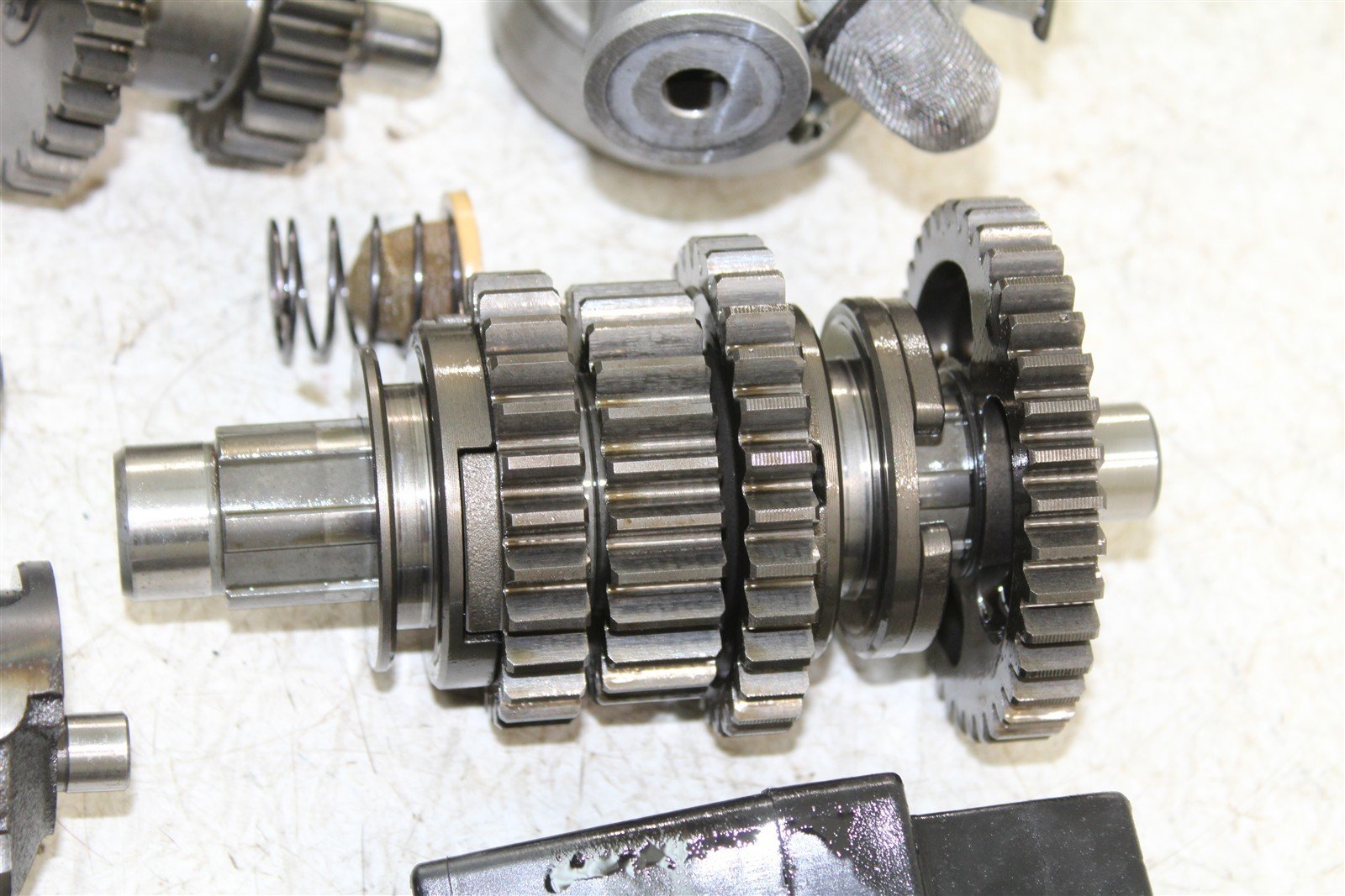 1998 Yamaha Grizzly 600 4x4 Transmission Gears Shift Shaft Forks Drum 50120