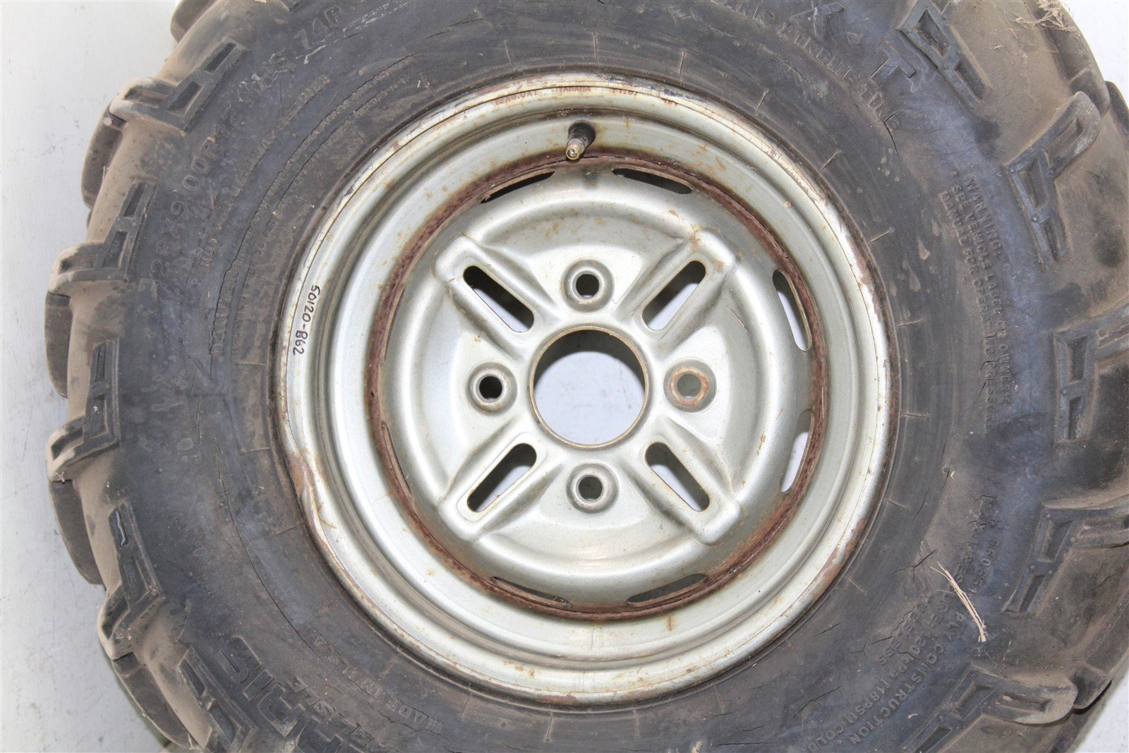 1998 Yamaha Grizzly 600 4x4 Front Wheel Set Rims 50120