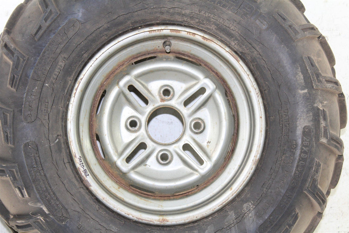 1998 Yamaha Grizzly 600 4x4 Front Wheel Set Rims 50120