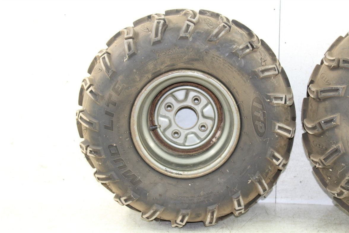 1998 Yamaha Grizzly 600 4x4 Rear Wheel Set Rims 50120