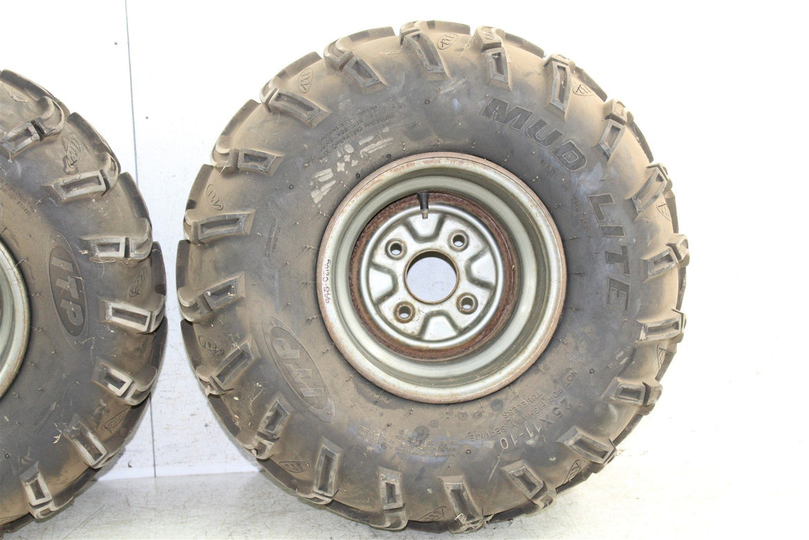 1998 Yamaha Grizzly 600 4x4 Rear Wheel Set Rims 50120