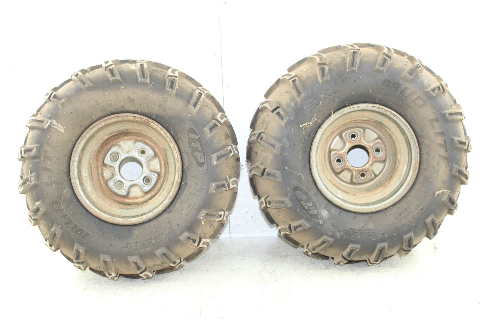 1998 Yamaha Grizzly 600 4x4 Rear Wheel Set Rims 50120