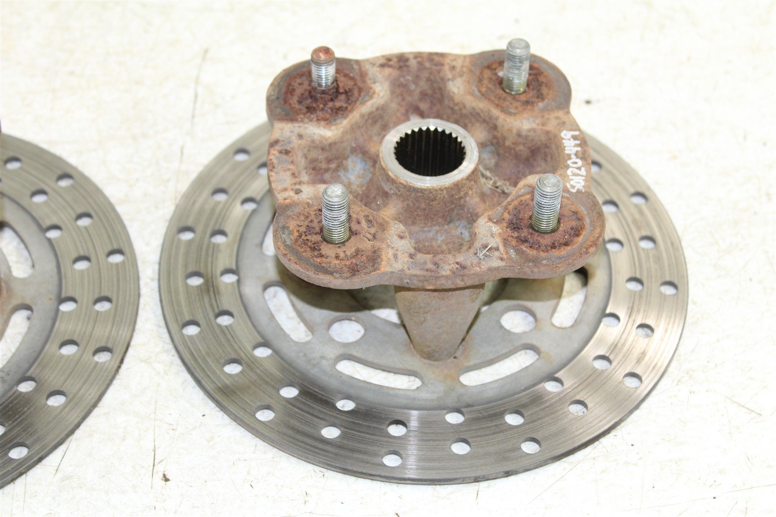 1998 Yamaha Grizzly 600 4x4 Front Hubs Brake Rotors 50120