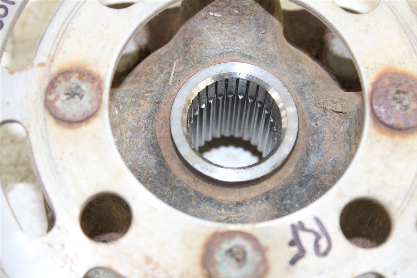 1998 Yamaha Grizzly 600 4x4 Front Hubs Brake Rotors 50120
