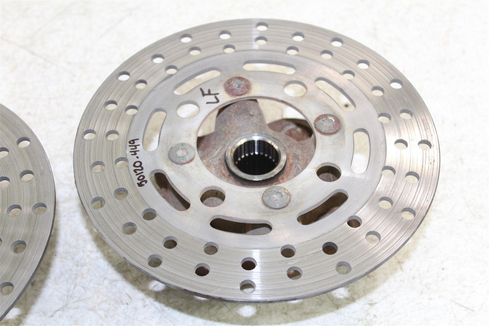 1998 Yamaha Grizzly 600 4x4 Front Hubs Brake Rotors 50120