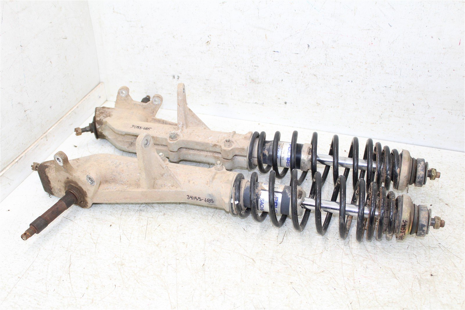 2001 Polaris Magnum 325 2x4 Front Shocks Spring Absorber Left Right 34155
