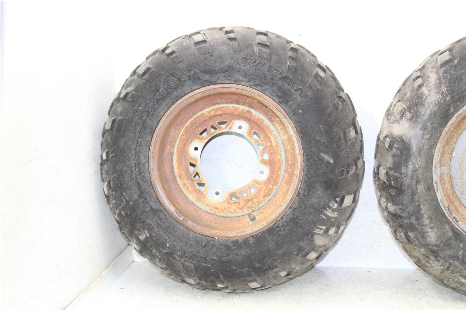 2001 Polaris Magnum 325 2x4 Front Wheel Set Rims 34155
