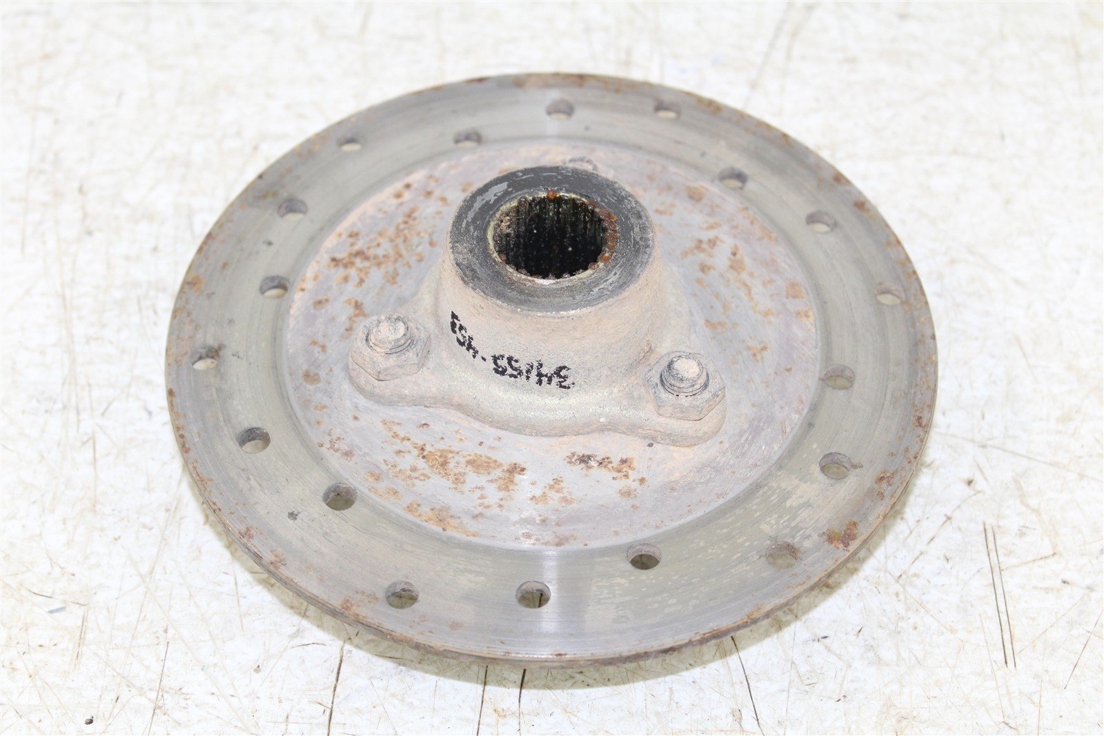 2001 Polaris Magnum 325 2x4 Rear Brake Rotor Mount Hub w/ Disc 34155
