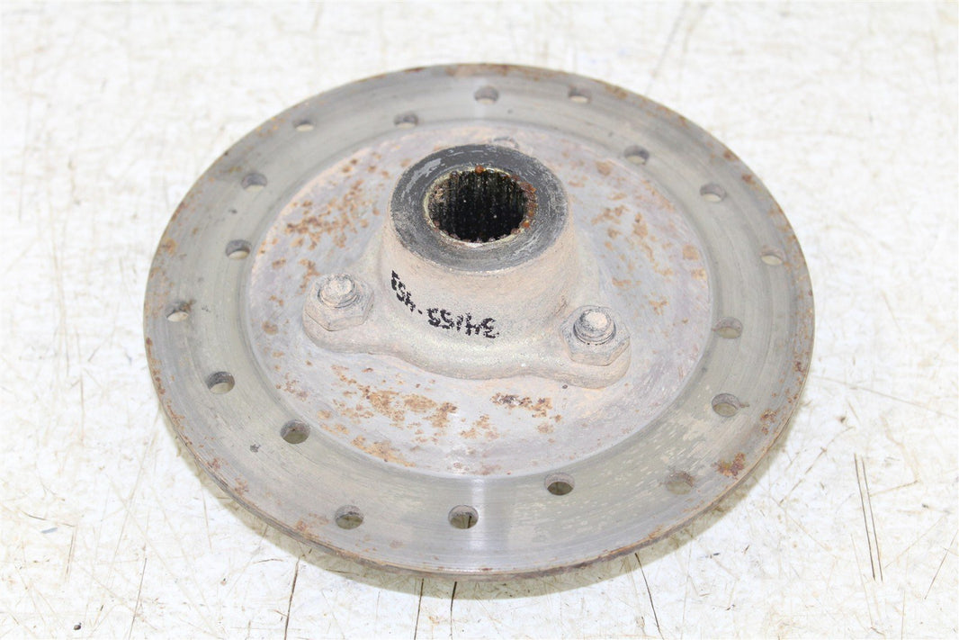 2001 Polaris Magnum 325 2x4 Rear Brake Rotor Mount Hub w/ Disc 34155