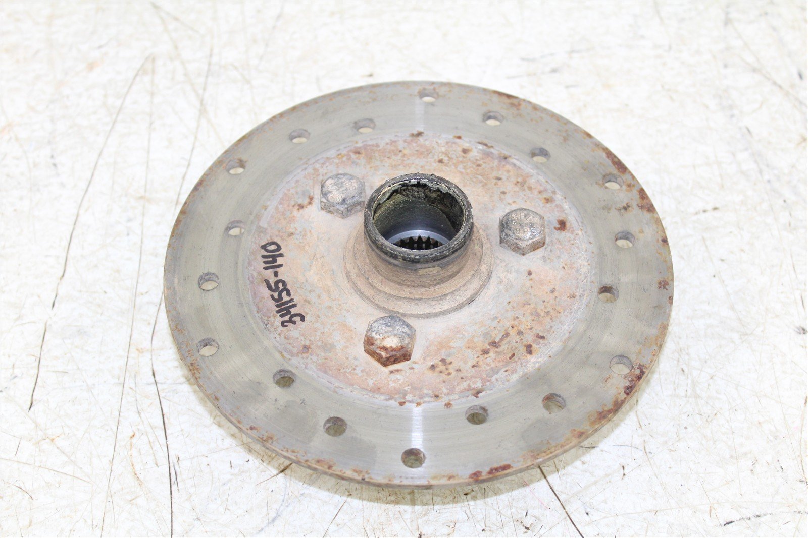 2001 Polaris Magnum 325 2x4 Rear Brake Rotor Mount Hub w/ Disc 34155