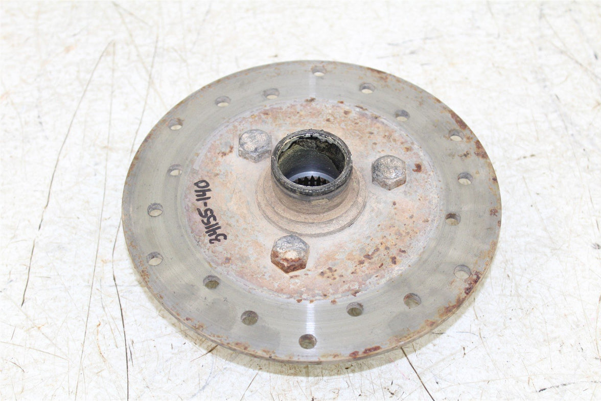 2001 Polaris Magnum 325 2x4 Rear Brake Rotor Mount Hub w/ Disc 34155