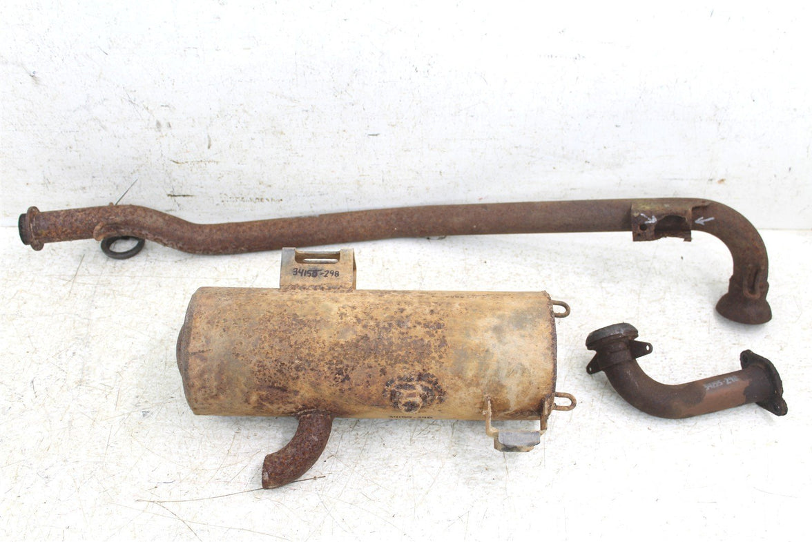 2001 Polaris Magnum 325 2x4 Exhaust Head Pipe Silencer Muffler 34155