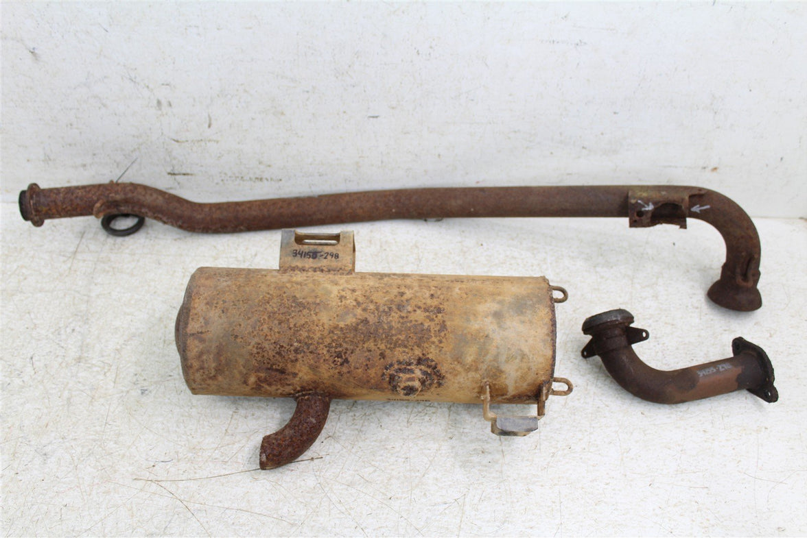 2001 Polaris Magnum 325 2x4 Exhaust Head Pipe Silencer Muffler 34155
