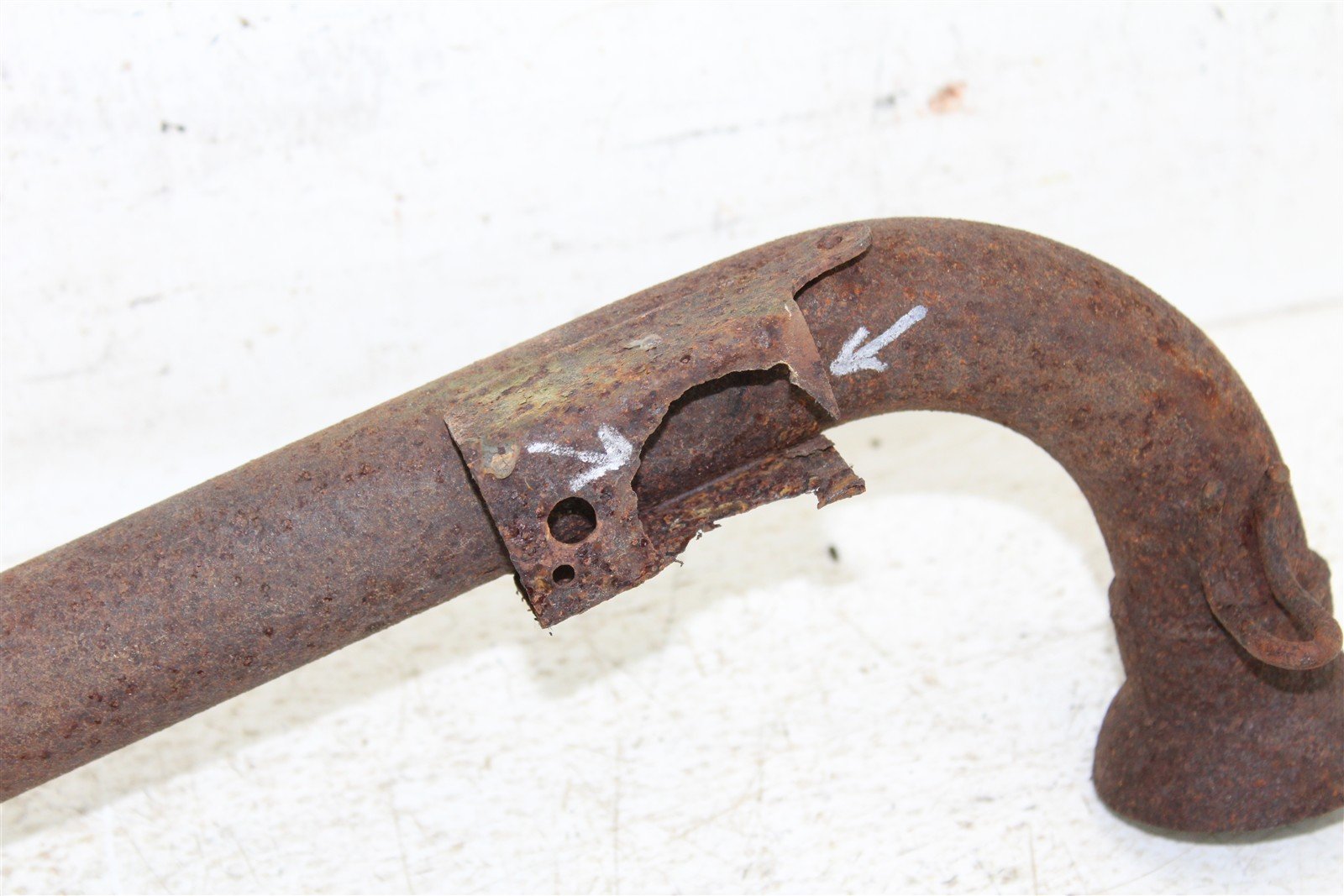 2001 Polaris Magnum 325 2x4 Exhaust Head Pipe Silencer Muffler 34155