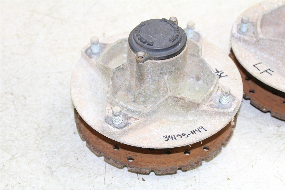 2001 Polaris Magnum 325 2x4 Front Hubs Brake Rotors 34155