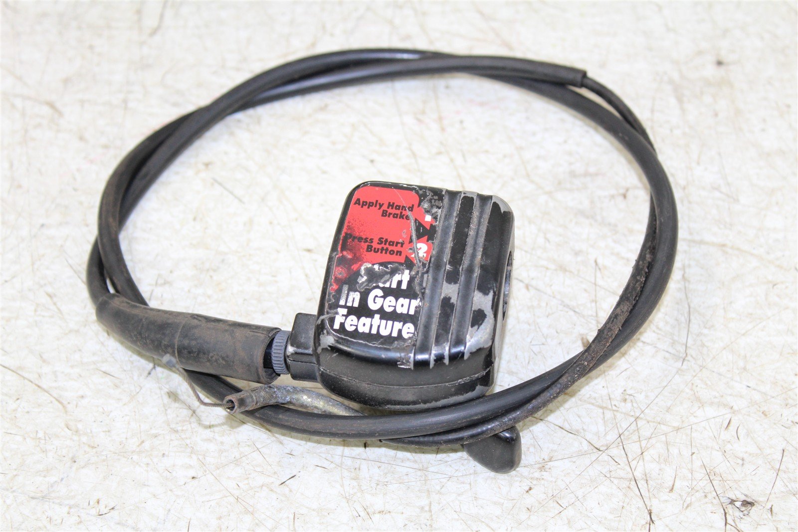 2001 Arctic Cat 500 Manual 4x4 Throttle Lever Housing w/ Cable 00022