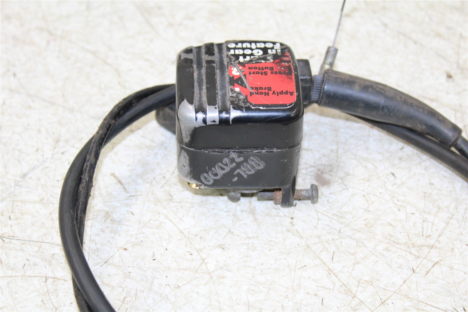 2001 Arctic Cat 500 Manual 4x4 Throttle Lever Housing w/ Cable 00022