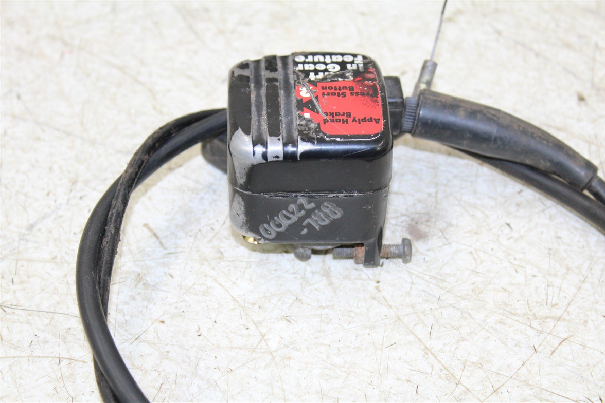2001 Arctic Cat 500 Manual 4x4 Throttle Lever Housing w/ Cable 00022
