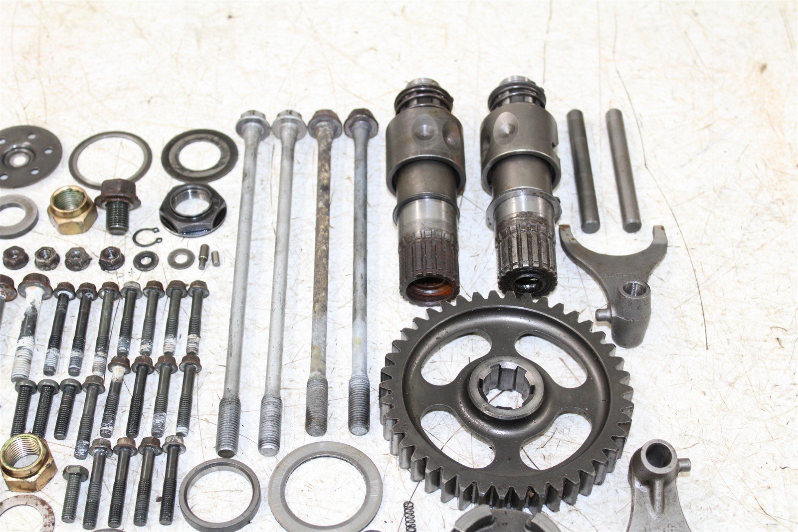 2001 Arctic Cat 500 Manual 4x4 Transmission Gears Shift Shaft Forks Drum 00022