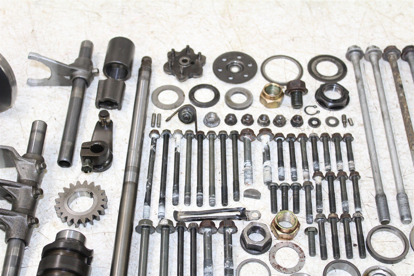 2001 Arctic Cat 500 Manual 4x4 Transmission Gears Shift Shaft Forks Drum 00022