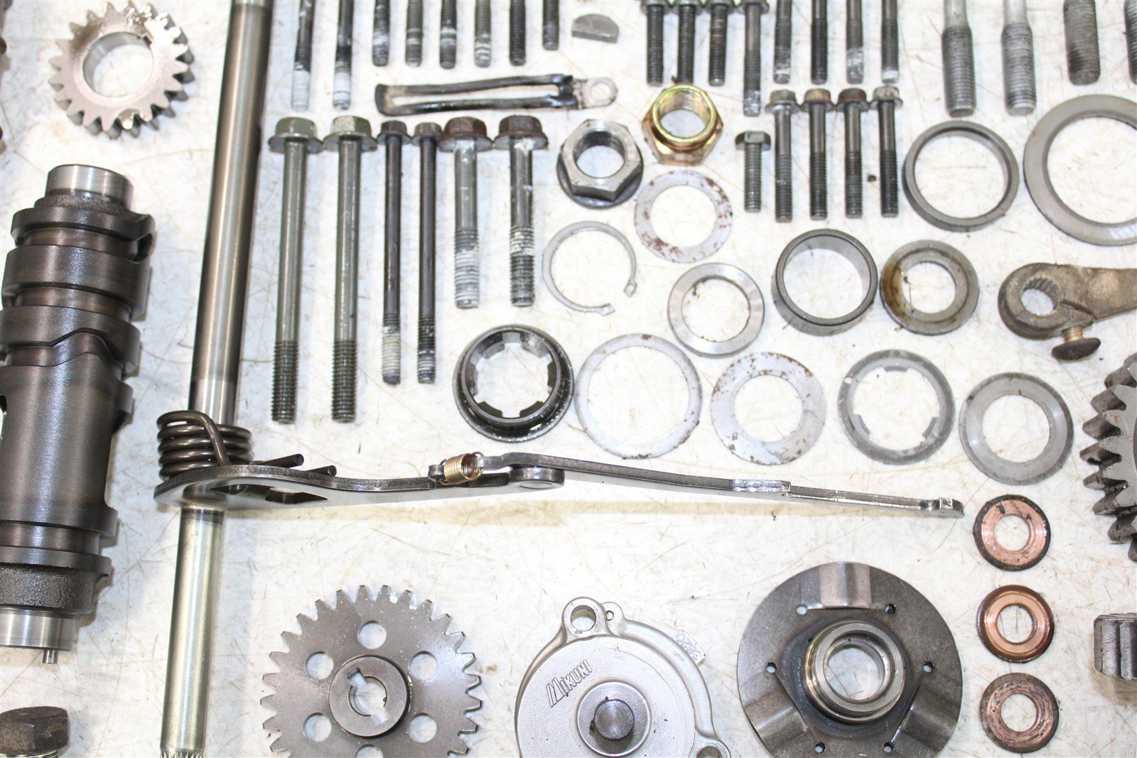 2001 Arctic Cat 500 Manual 4x4 Transmission Gears Shift Shaft Forks Drum 00022