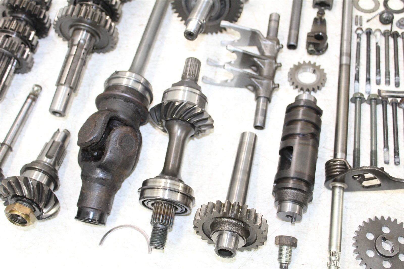 2001 Arctic Cat 500 Manual 4x4 Transmission Gears Shift Shaft Forks Drum 00022