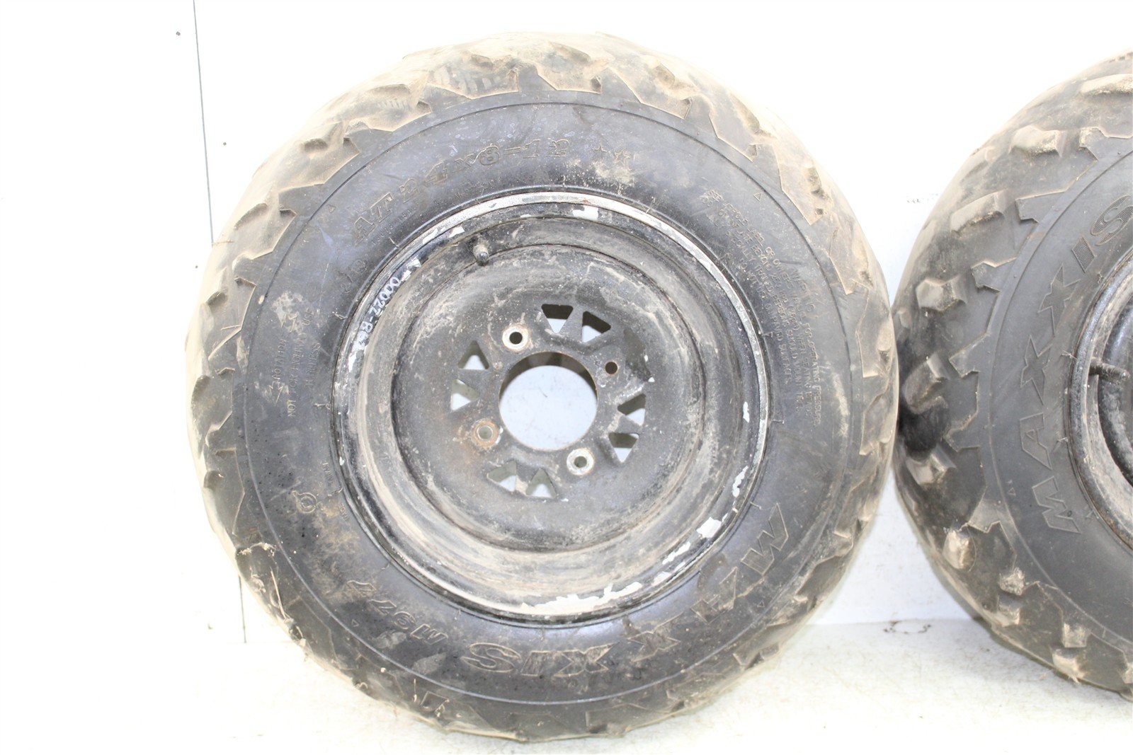 2001 Arctic Cat 500 Manual 4x4 Front Wheel Set Rims 00022